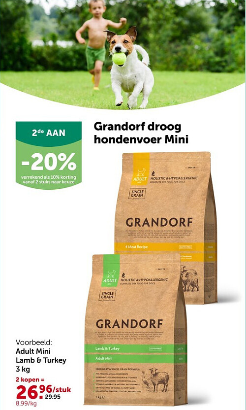 Adult Mini Lamb & Turkey 3 kg