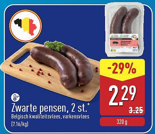 Zwarte pensen, 2st.