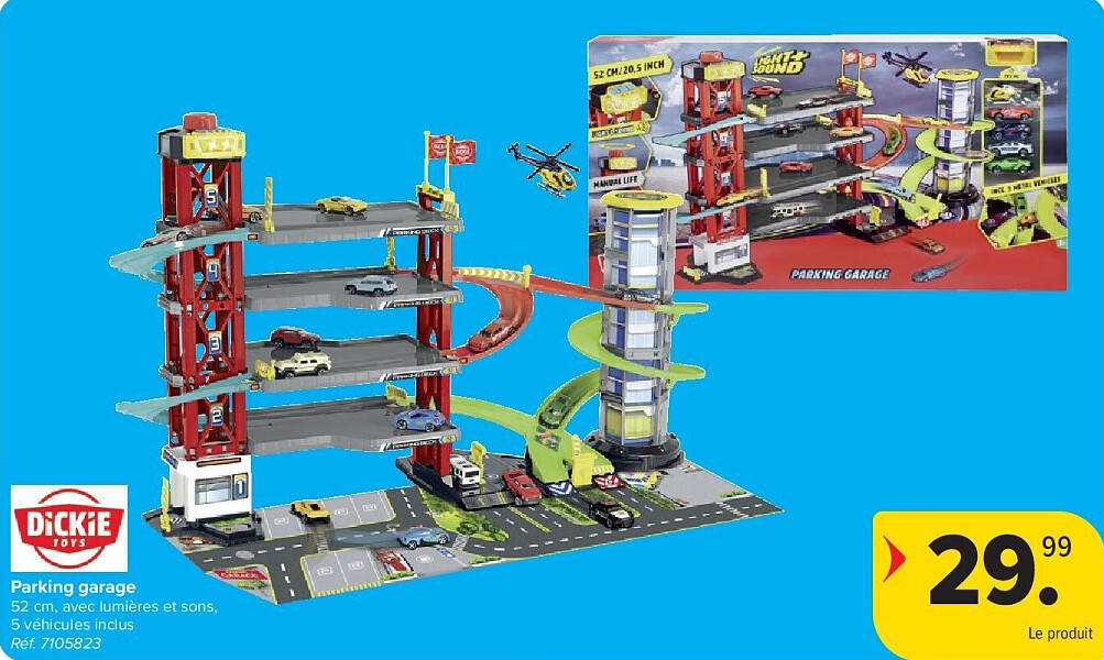 Parking garage 52 cm