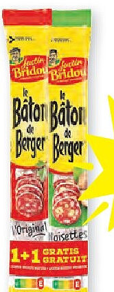 Bâton de Berger natuur en hazelnoot