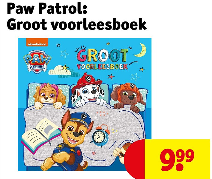 Paw Patrol: Groot voorleesboek