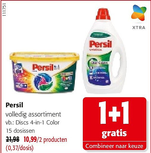 Persil Discs 4-in-1 Color 15 dosissen