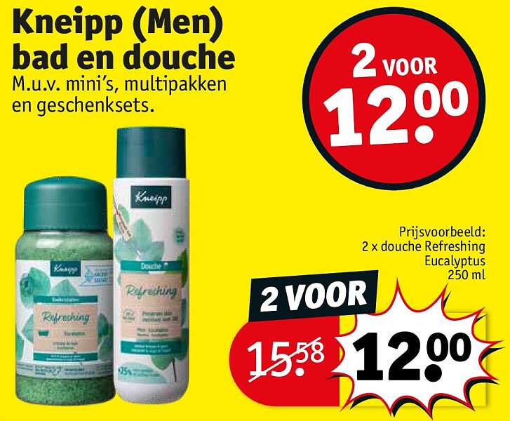 Kneipp (Men) bad en douche