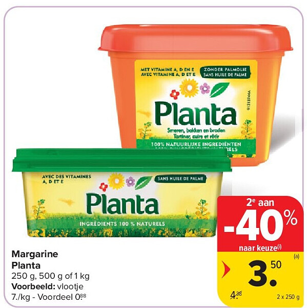 Margarine Planta