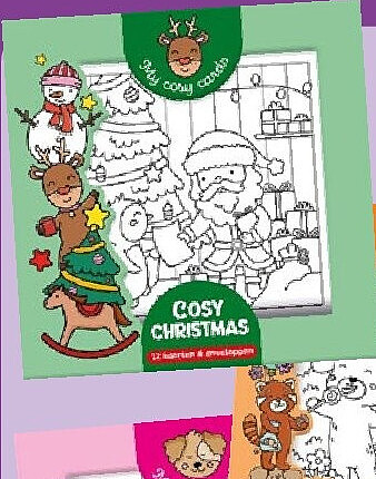Cosy Christmas kleurboek