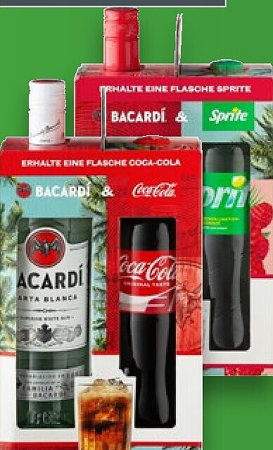 Bacardi Rum oder Rum-Spirituose