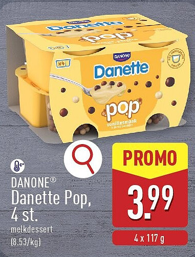 Danette Pop, 4st.