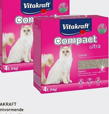 VITAKRAFT Klontvormende kattenbakvulling Compact