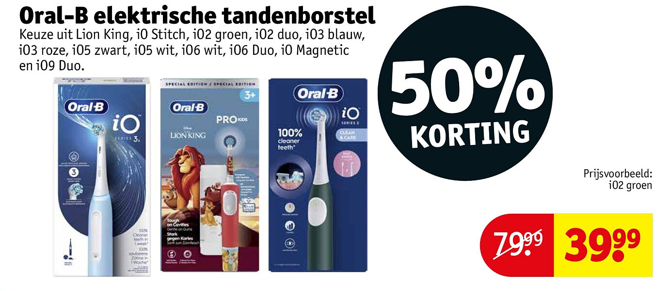 Oral-B elektrische tandenborstel