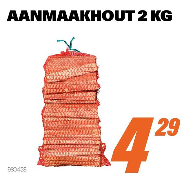 AANMAAKHOUT 2 KG
