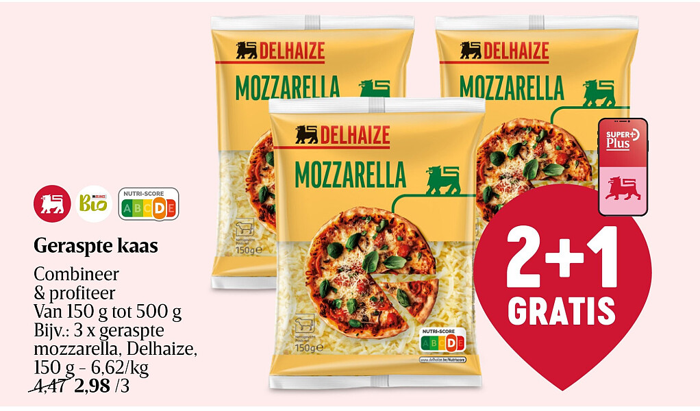 Geraspte kaas