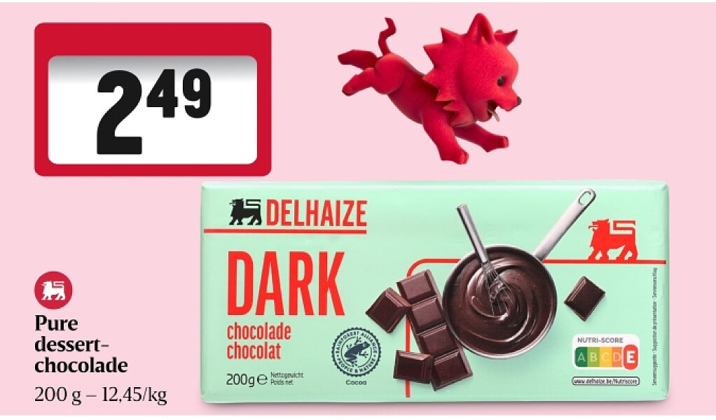 Pure dessertchocolade