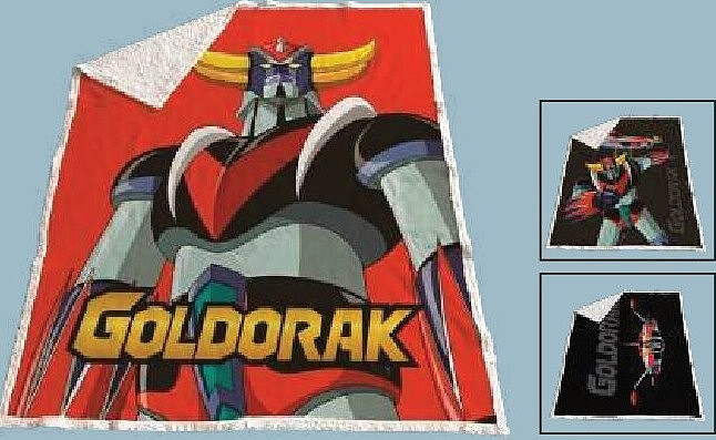 Le plaid sherpa Goldorak