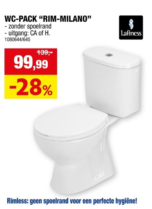 WC-PACK “RIM-MILANO"