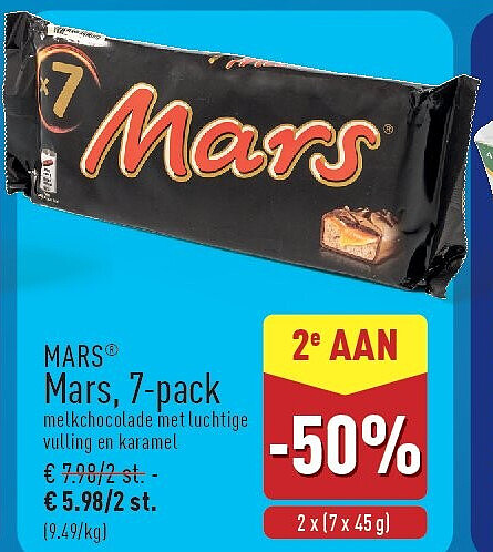 Mars, 7-pack