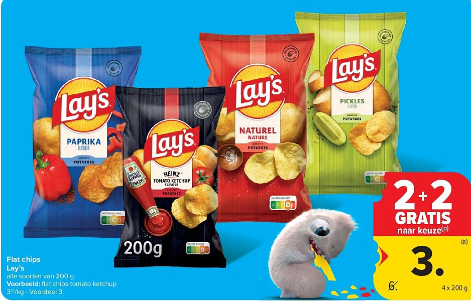 Flat chips Lay’s