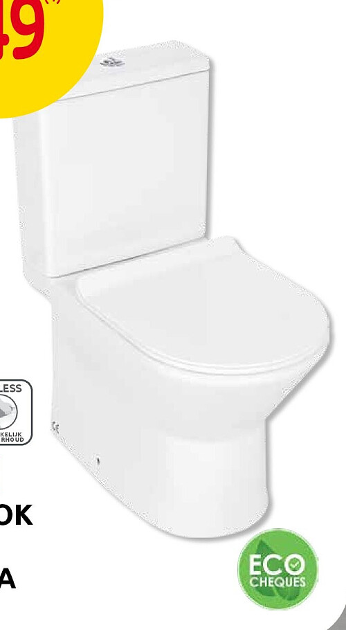 Duoblok toilet Livenza