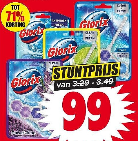 Glorix toiletblok