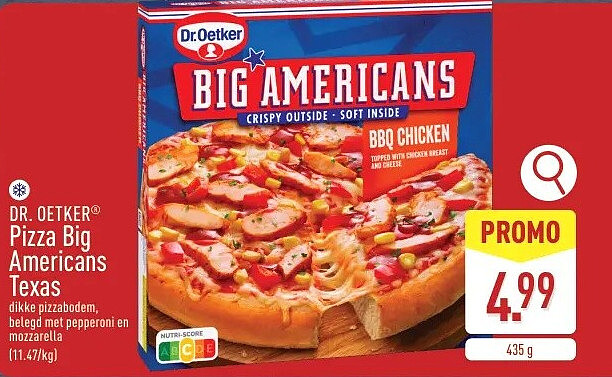 Pizza Big Americans Texas