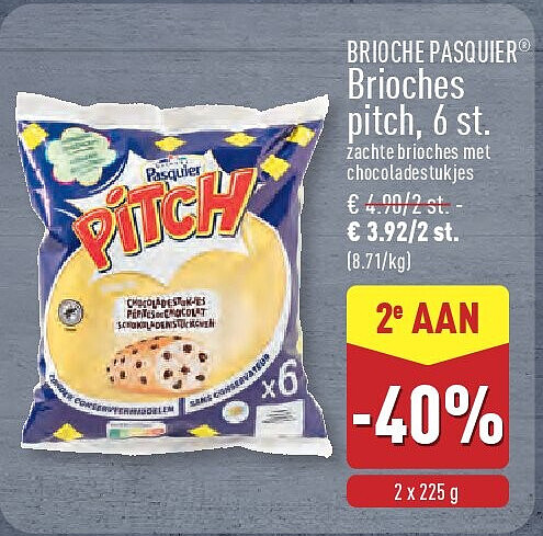 Brioches pitch, 6st.