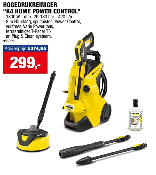 HOGEDRUKREINIGER “K4 HOME POWER CONTROL”