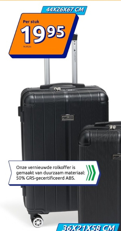 Spilbergen koffer Budapest 44X26X67 CM