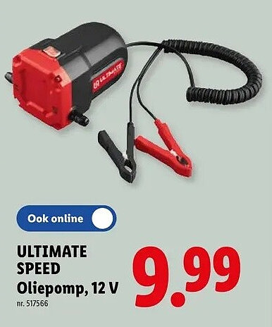 Oliepomp, 12 V