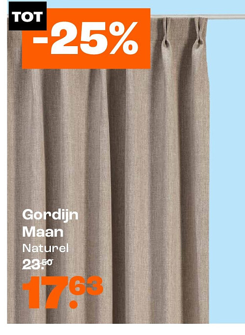 Gordijn Maan