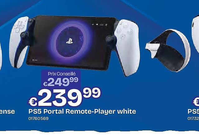 PS5 Portal Remote-Player white