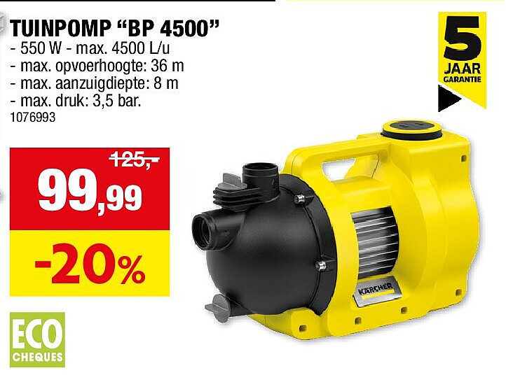 TUINPOMP “BP 4500”