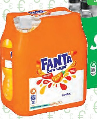 Fanta Orange Zero 6x50cl