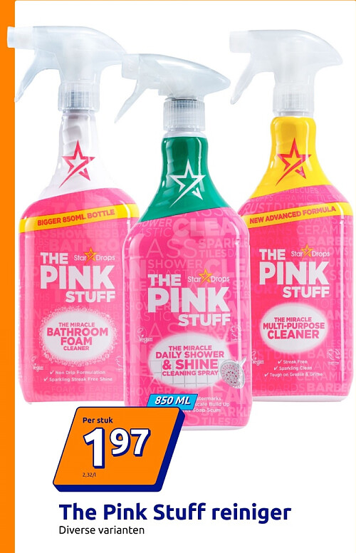 The Pink Stuff reiniger