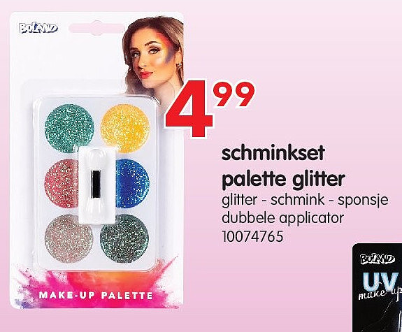schminkset palette glitter