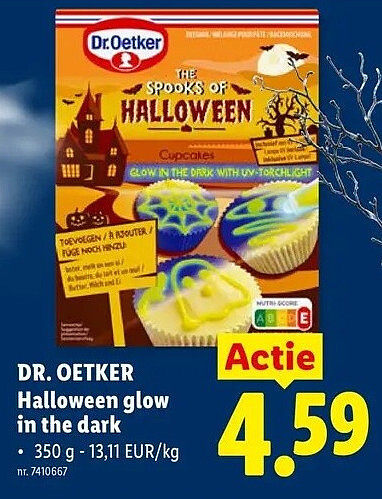 DR. OETKER Halloween glow in the dark