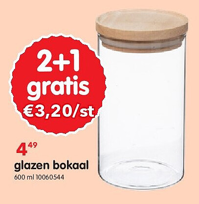 glazen bokaal