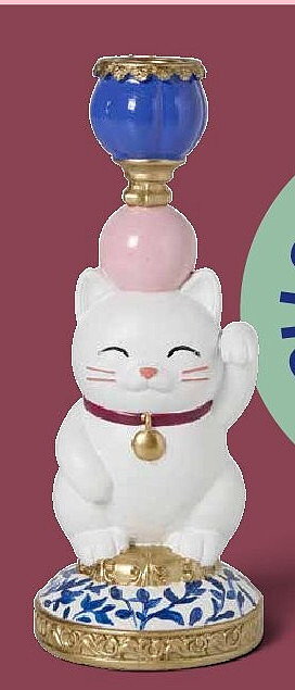 Kandelaar Lucky cat