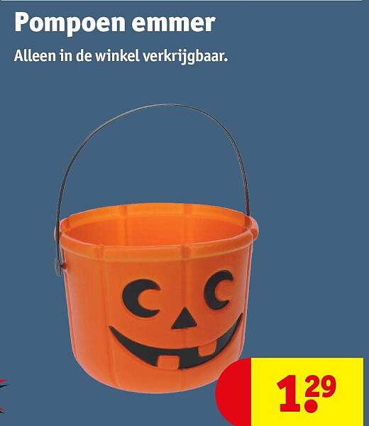 Pompoen emmer