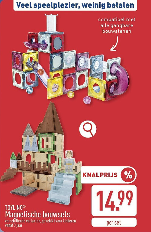 TOYLINO® Magnetische bouwsets