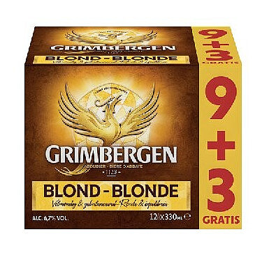 Grimbergen abdijbier 12 x 33 cl