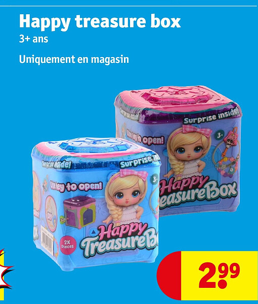 Happy treasure box