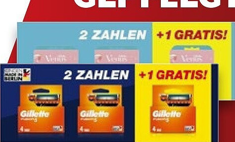 Gillette Rasierklingen