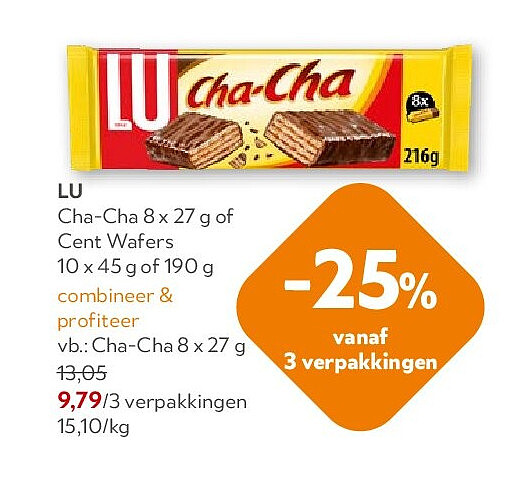 LU Cha-Cha 8 x 27 g
