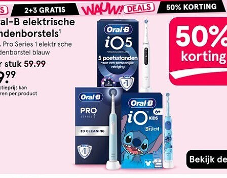 Oral-B elektrische tandenborstels