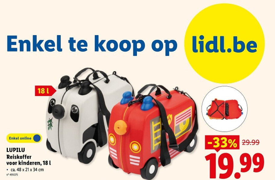 Reiskoffer voor kinderen, 181