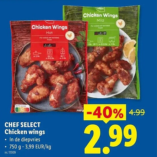 CHEF SELECT Chicken wings