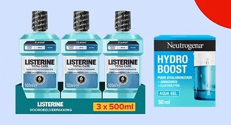 Listerine 3x500ml