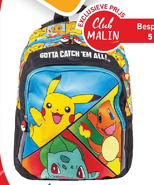 Pokémon rugzak
