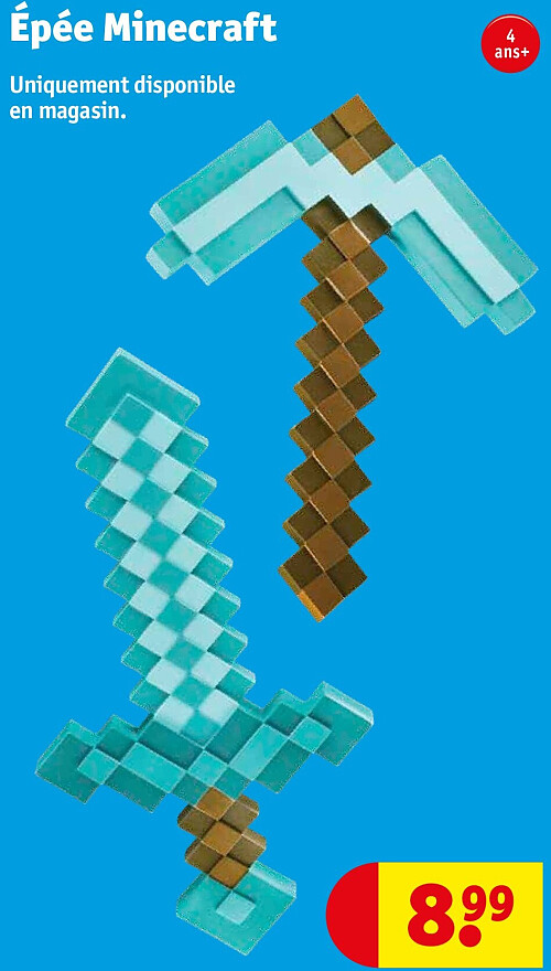 Épée Minecraft