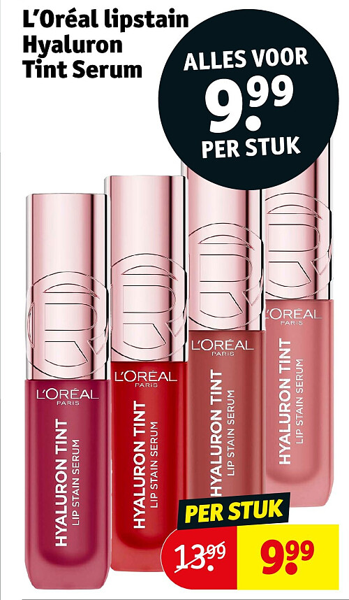 L’Oréal lipstain Hyaluron Tint Serum