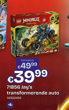 71856 Jay's transformerende auto